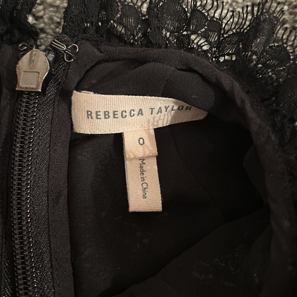 Rebecca Taylor Floral lace top - Picture 3 of 3